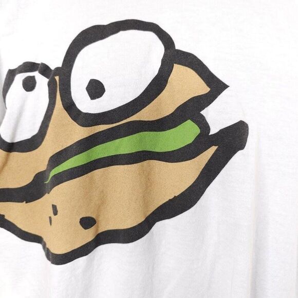Vintage Pistachio Nut T Shirt Mens Size XL White Y2K Everybodys Nuts Snack Tee - Picture 2 of 6